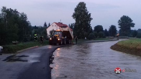 Oberwanie chmury nad Olszyną