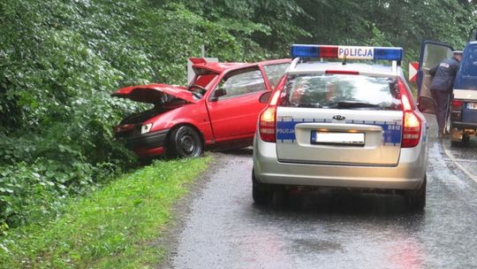 Groźny wpadek na łączniku A4