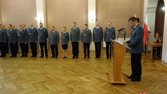 Uroczyste obchody Święta Policji w Lubaniu