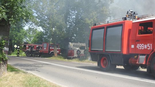 Pożar w Uboczu. Ogromne straty materialne