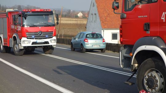 Czołowe zderzenie w Pisarzowicach