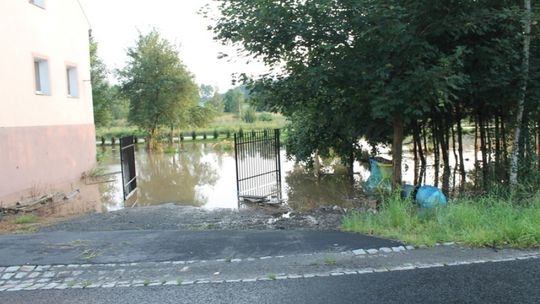 Oberwanie chmury nad Olszyną