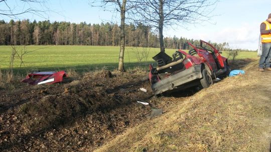 Groźny wypadek na łączniku do A4