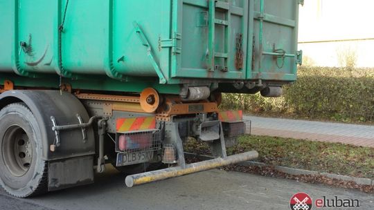 Wypadek na Kazimierza Wielkiego w Lubaniu