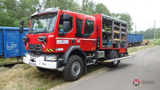 Wykolejenie na linii kolejowej Lubań - Węgliniec