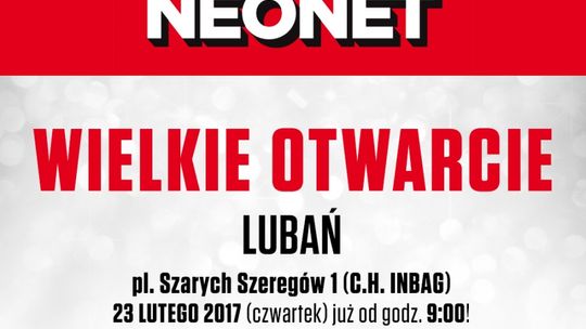 Wielkie Otwarcie NEONET w Lubaniu