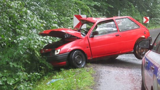 Groźny wpadek na łączniku A4