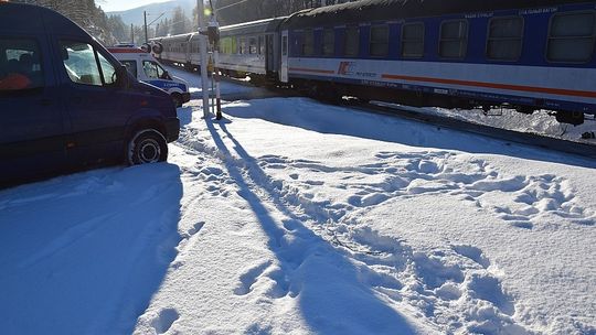 Śmierć na przejeździe kolejowym w Szklarskiej Porębie