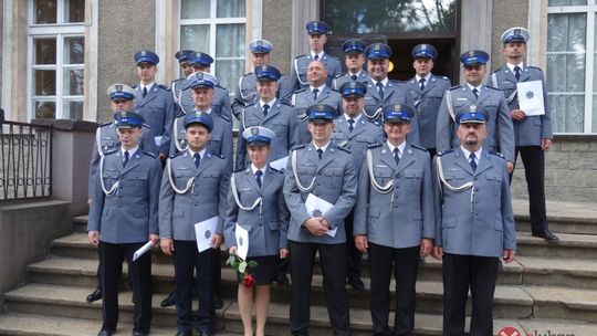 Uroczyste obchody Święta Policji w Lubaniu