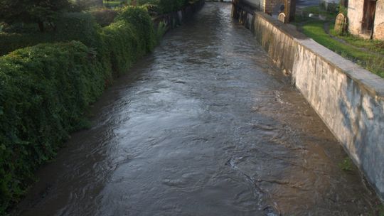 Oberwanie chmury nad Olszyną