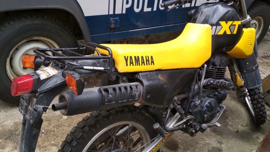 Policjanci odzyskali skradziony motocykl