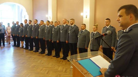 Uroczyste obchody Święta Policji w Lubaniu