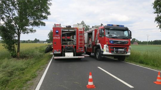 Tragiczny wypadek na łączniku prowadzącym do autostrady