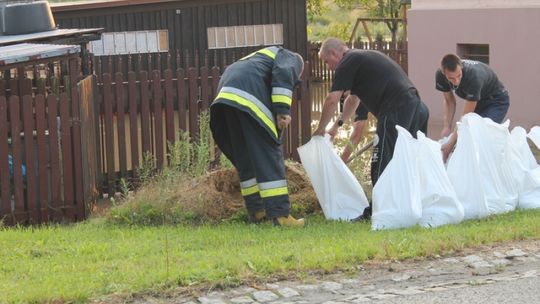 Oberwanie chmury nad Olszyną