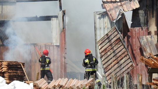 Pożar w Uboczu. Ogromne straty materialne