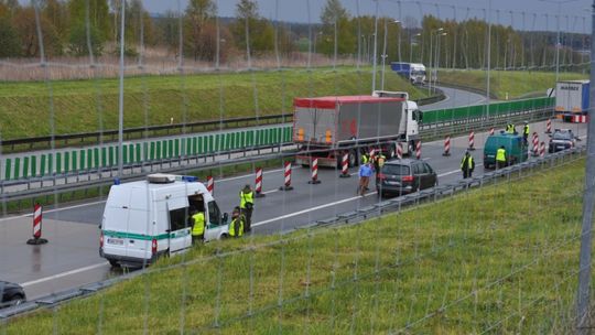 Ćwiczenia na autostradzie A4