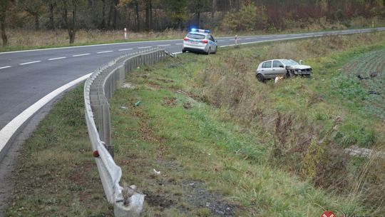 Lot zakończony w polu