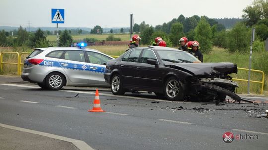 Brawurowa jazda przyczyną kolizji