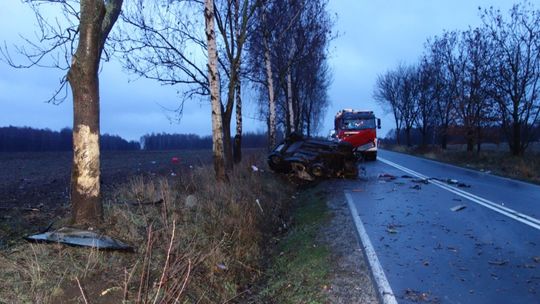 Groźny wypadek na łączniku do autostrady