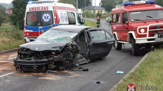 Omal nie zginął pod kołami ciężarówki