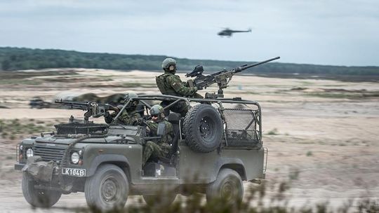 Noble Jump na poligonach w Świętoszowie