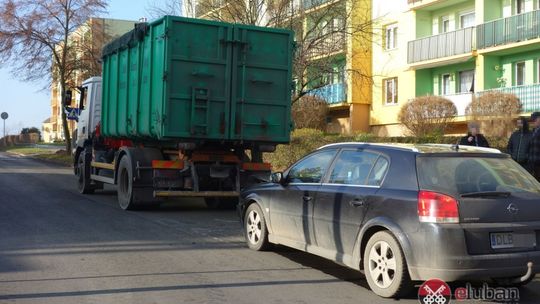 Wypadek na Kazimierza Wielkiego w Lubaniu