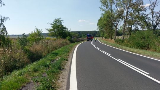 Podpalenie pól koło Henrykowa