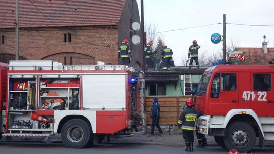 Pożar w piwiarni na Słowackiego