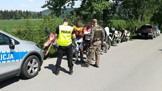 Kolejni crossowcy w rękach policji