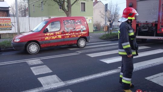 Potrącenie na Warszawskiej