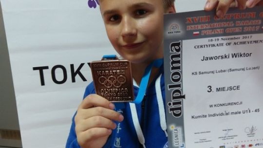 Kolejne medale dla KS Samuraj Lubań w karate olimpijskim