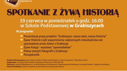 Spotkanie z Żywą Historią w Grabiszycach