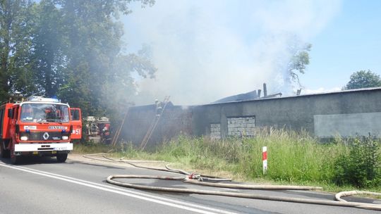 Pożar w Uboczu. Ogromne straty materialne