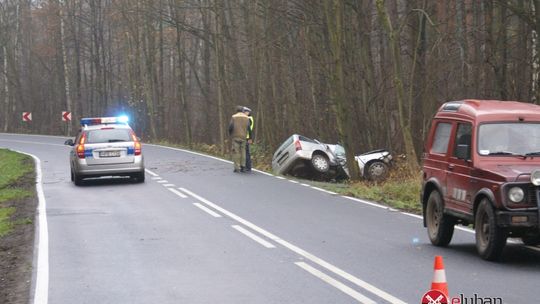 Zasnął za kierownicą?