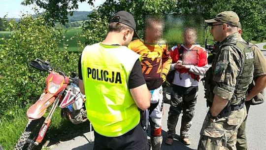 Kolejni crossowcy w rękach policji