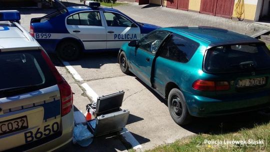 Policja strzelała do bandytów