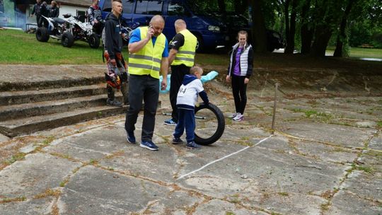 Motocykliści w Siekierczynie