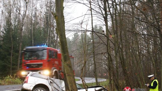 Zasnął za kierownicą?