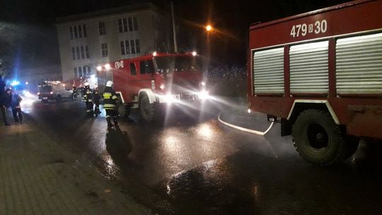 Spłonął budynek mieszkalny w Leśnej