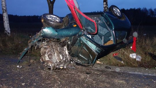 Groźny wypadek na łączniku do autostrady