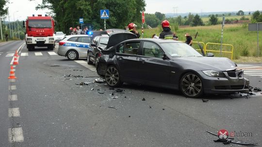 Brawurowa jazda przyczyną kolizji