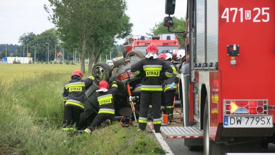 Tragiczny wypadek na łączniku prowadzącym do autostrady