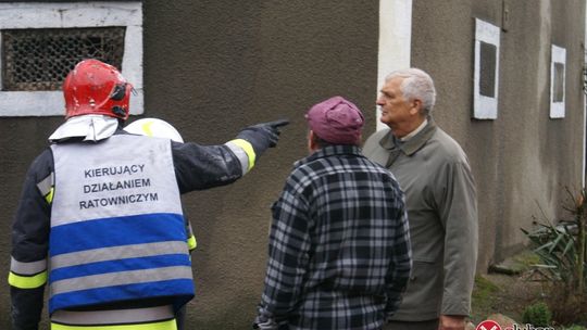 Pożar budynku mieszkalnego w Henrykowie