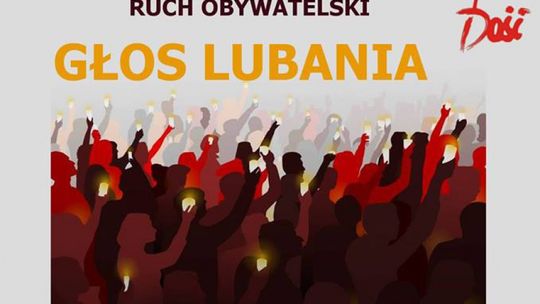 Pikieta Ruchu Obywatelskiego &quot;GŁOS Lubania&quot;