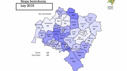 Bezrobocie na Dolnym Śląsku wciąż maleje