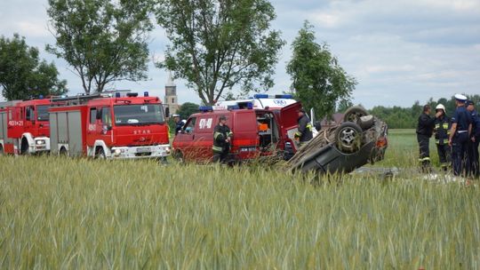 Tragiczny wypadek na łączniku prowadzącym do autostrady