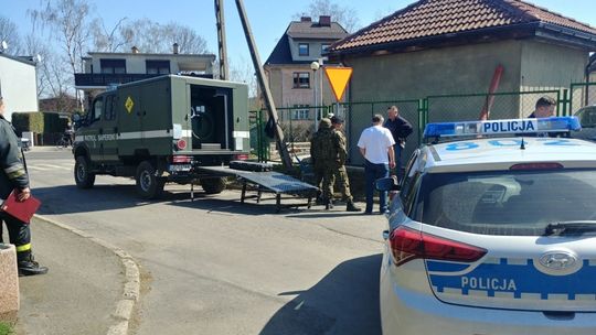 Ewakuacja mieszkańców ul.Energetycznej