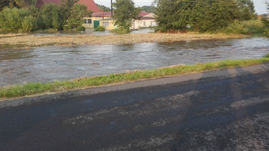 Oberwanie chmury nad Olszyną