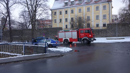 Potrącony na pasach