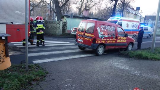 Potrącenie na Warszawskiej